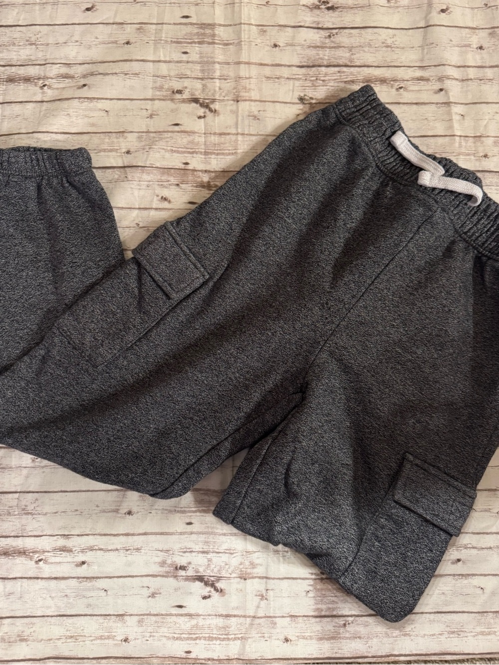 Reebok Dark Gray Cargo Joggers